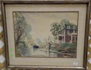 John Pike 1911-1979 water color on paper signed lower right John Pike sight size 17 1/2" x 23"