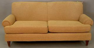 Hickory House upholstered sofa, lg. 82in.
