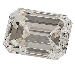 G.I.A. Certified 5.02 Carat Emerald Cut Diamond 