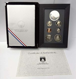 1989-S United States Mint Prestige Set (7-coins)