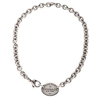 Tiffany & Co. "Return To Tiffany" Choker Length Necklace 
