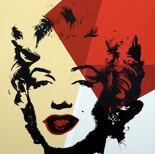 Andy Warhol- Silk Screen "Golden Marilyn 11.42"