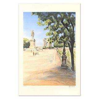 Victor Zarou, "Agay" Limited Edition Lithograph, Numbered and Hand Signed.