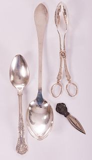 Three Silver Plated Serving Items