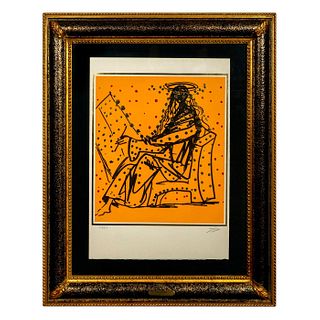 Salvador Dali (Spanish, 1904-1989) Signed Lithograph, Mark
