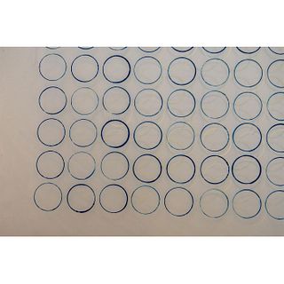 12 Sheets of Circle Prints on Vellum Paper