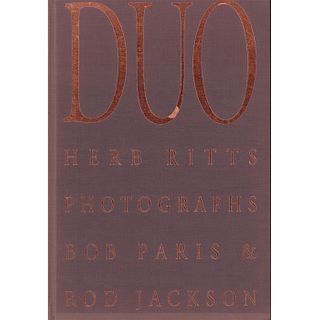 Herb Ritts Hardcover Photo Book, Bob Paris & Rod Jackson