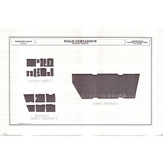 Architectural Charrette Design Scale Comparison South Pointe, Miami Beach, 1993