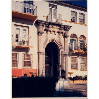 Bob Edelson, Color Photograph Amsterdam Palace now Known as Versace Mansion, Miami Beach