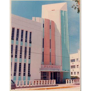Color Photograph, Plymouth Hotel, Miami Beach, 1980