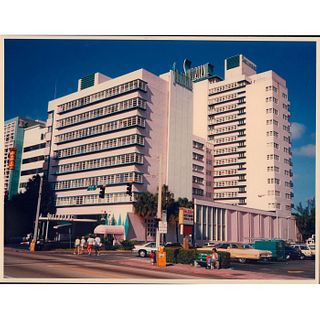 Color Photograph, Shelborne Hotel, Miami Beach, 1980