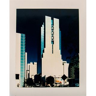 Dennis O'Kain, Color Photograph, Miami Museum Tower, Miami, 1987