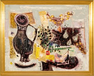 James Coignard (French, 1925-2008) Oil On Canvas, "Matinée", H 29'' W 37''