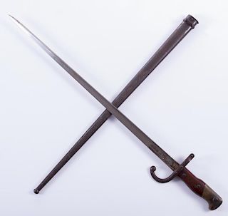 M1874 French St. Etienne Bayonet and Scabbard