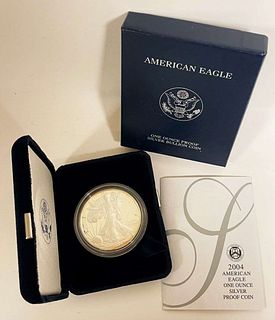 2004-W American Silver Eagle PF69