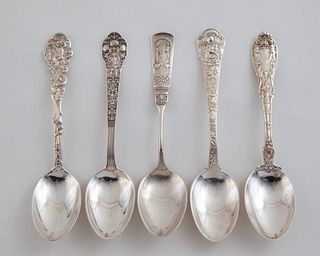 Gorham Spoons in Various Sterling Patterns