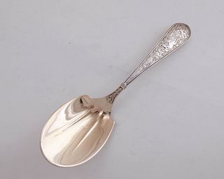 Gorham Rare Aurora Sterling Silver Serving Spoon