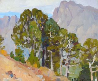 Carl Rungius (1869 – 1959) — Wyoming Landscape