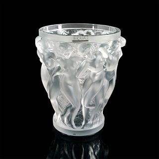 Lalique Crystal Bacchantes Vase