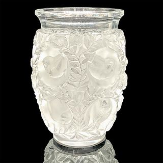 Lalique Crystal Bird Vase, Bagatelle