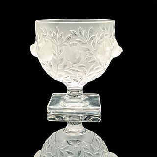 Lalique Crystal Footed Bowl, Elisabeth