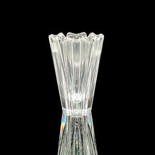 Orrefors Crystal Corona Vase, Signed