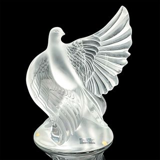 Lalique Crystal Peace Dove Sculpture, Dea