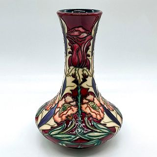 Moorcroft Pottery Vase, Masquerade