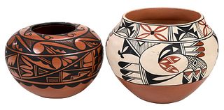 Two Jemez Pueblo Pots