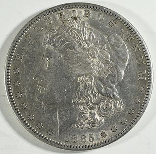 1885-S MORGAN DOLLAR XF/AU