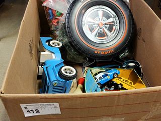 BX TOYS - TONKA VW BUG, JEEP, LOTS OF HOTWHEELS, RUBBER, FIGURES, ANIMALS