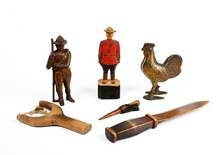Antique Wood and Metal Objects