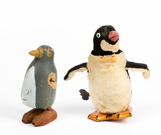Two Vintage Penguins