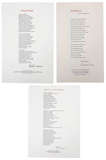 Large Collection of Palaemon Press Poetry Broadsides