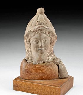 Romano-Egyptian Head of a Woman, ex-Sotheby's