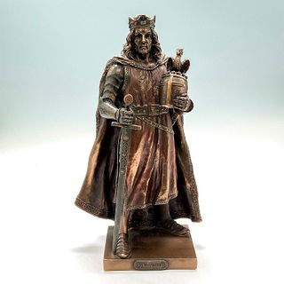 Veronese Design King Arthur Bronze Figure
