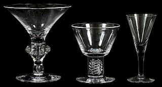 COLLECTION OF MOSTLY STEUBEN GLASS STEMWARE