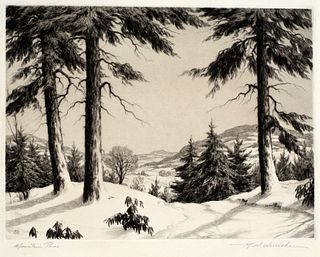 Ronau William Woiceske (1887-1953), Mountain Pines