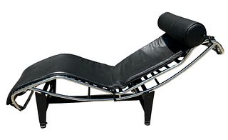 LE CORBUSIER, 'LC4' Chaise Lounge Chair For Cassina Attr. 