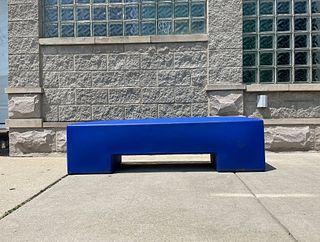 Italian "Pankotto" Outdoor Bench by BRUNO RAINALDI For SINTESI