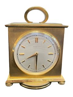 Rare TIFFANY & CO Desk Clock and Barometer