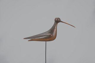 Long-Billed Curlew Decoy by Mark S. McNair (b. 1950)