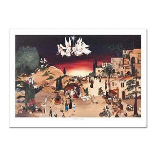 Deneille Spohn Moes, "Bethlehem Morning" Limited Edition Lithograph, Numbered and Hand Signed with Letter of Authenticity.