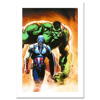 Marvel Comics, "Ultimate Origins #5" Numbered Limited Edition Canvas by Gabriele Dell'Otto with Certificate of Authenticity.