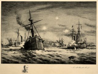 Charles A. Vanderhoof (19th century), The Battle of Manila Bay