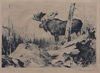 Carl Rungius (1869-1959), Alaskan Wilderness