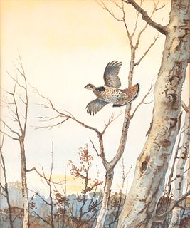 William J. Schaldach (1896-1982), Flying Grouse