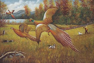 David A. Hagerbaumer (1921-2014), Pheasant Hunting