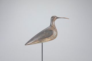 Hollow Curlew Decoy attributed to the Winslow Family 