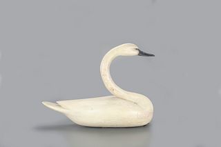 Life-Size Swan by Frank S. Finney (b. 1947)